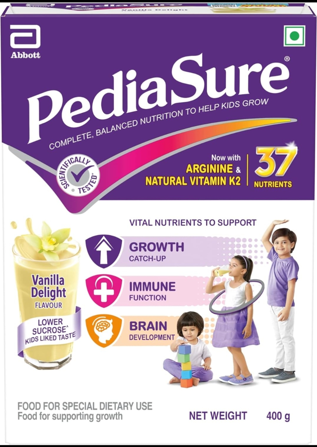 Pediasure Nutrition Powder - Chocolate Flavour 400 g