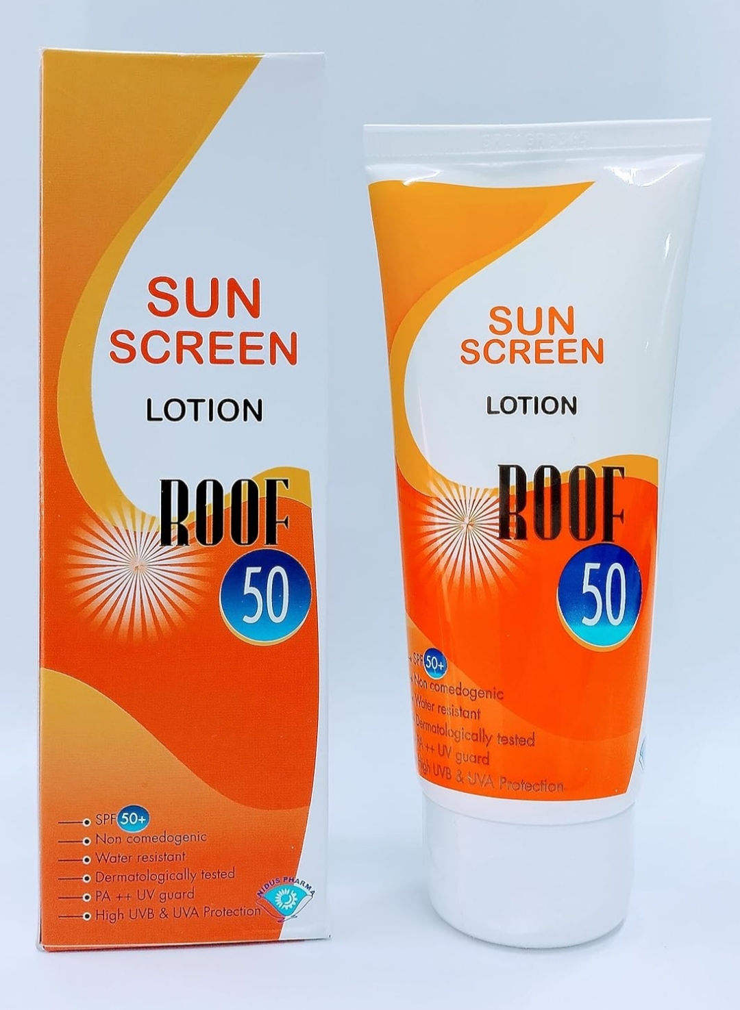 Roof 50 sun screen lotion 