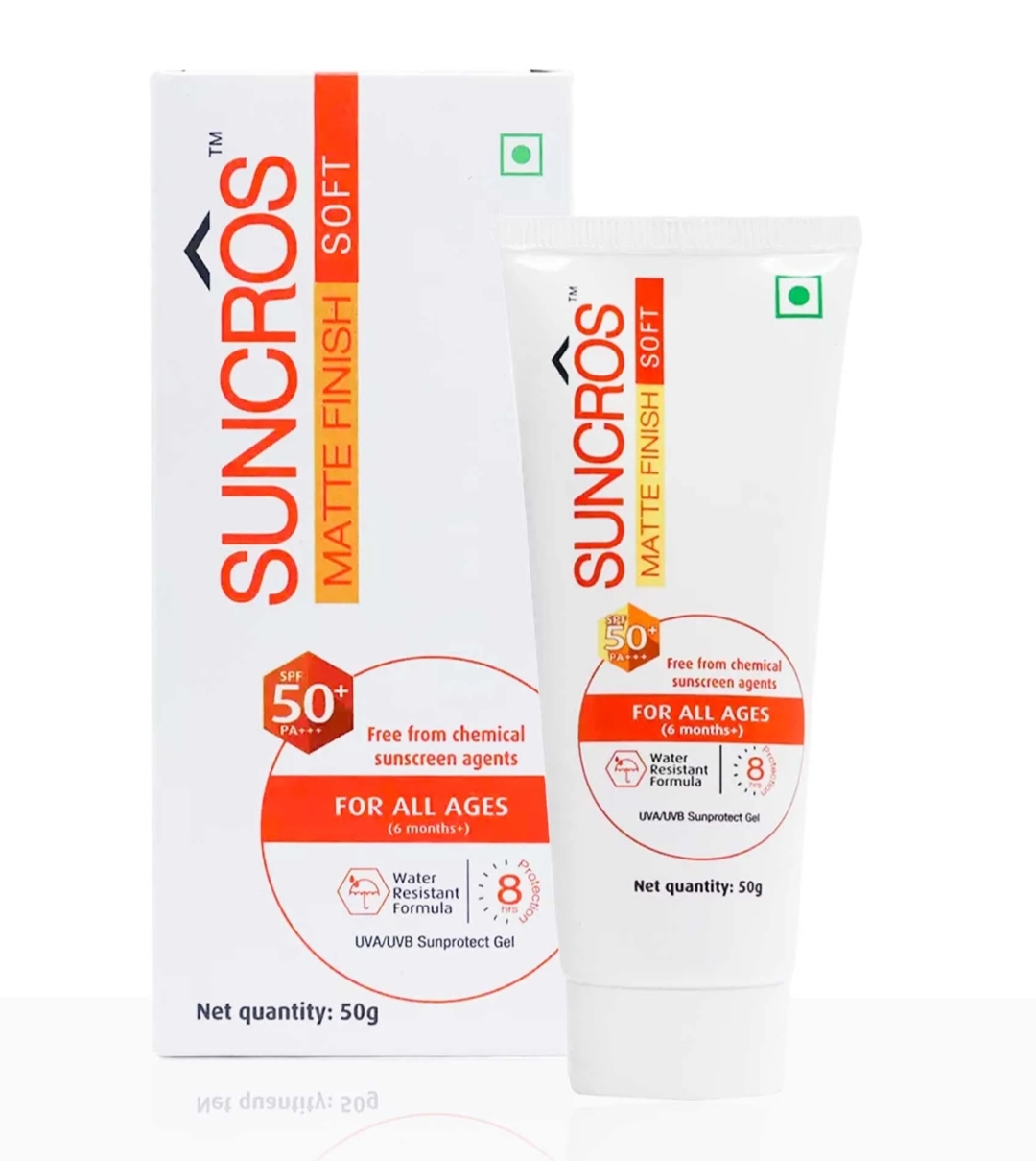 Suncros Matte Finish Soft SPF 50+