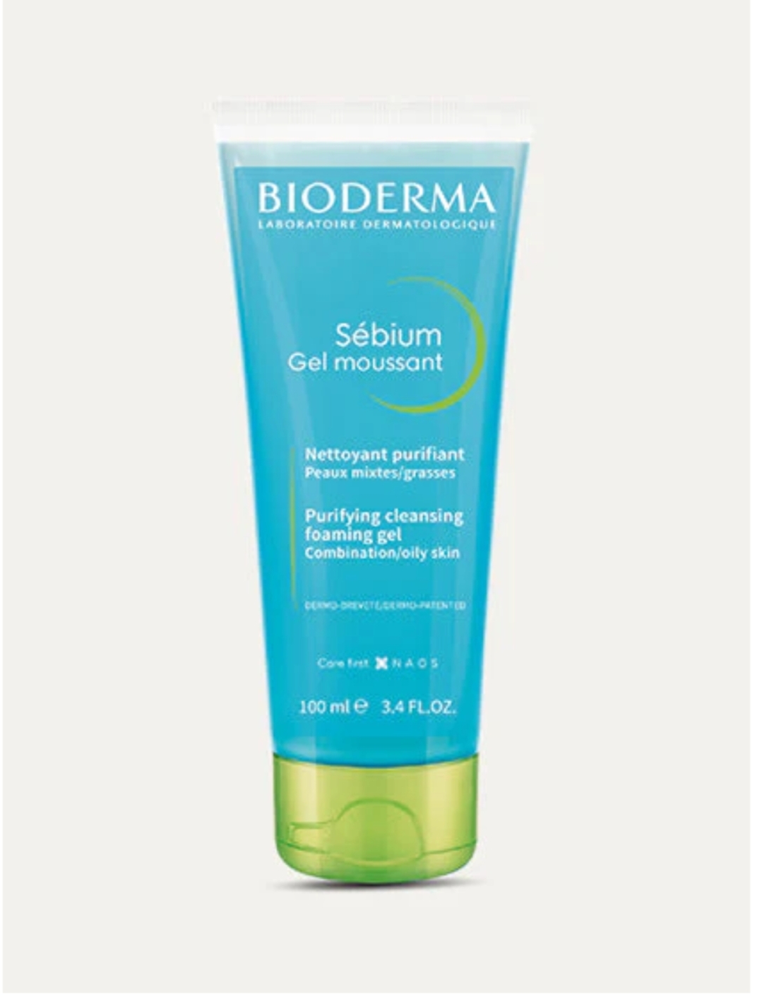 Bioderma Sebium Gel Moussant Purifying Cleansing Foaming Gel Combination To Oily Skin, 45ml